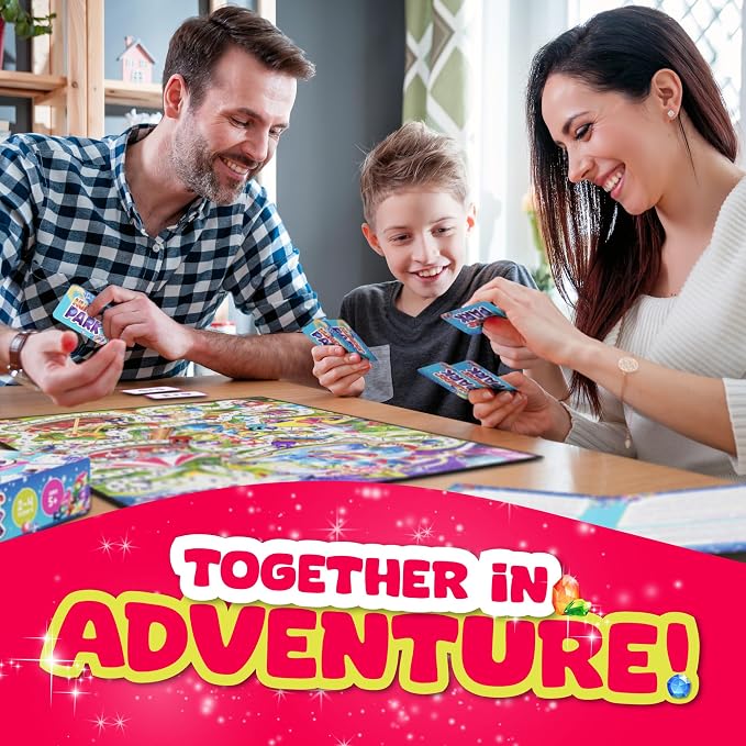 Number Park - Addition & Subtraction Math Board Game for Kids Ages 5-8 - Fun STEM Learning Game for Kindergarten, 1st & 2nd Grade, Homeschool & Classroom - 1-4 Players