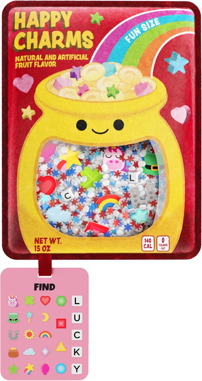 Vango BIZYBOO - The Original Seek & Find Plush - Hidden Object Search Problem Solving Educational Matching Game for Kids 2 and Up (Marshy)