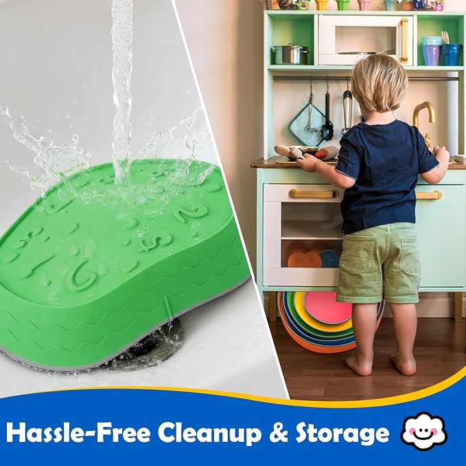 Stepping Stones for Kids – Sensory Balance toddlerToy | 5 Pack Non-Slip Indoor & Outdoor Stepping Stones ,Coordination ,Garden & Obstacle Course Equipment, Gift for Toddlers 3-6
