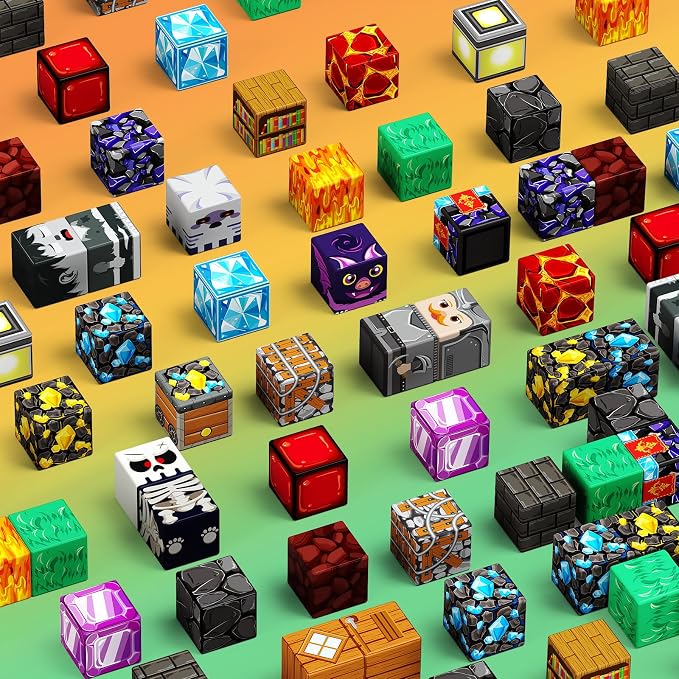 Magnetic Blocks, 100PCS Toys Building Cube Birthday Gifts for Kids | Magnetic Cubes, 0.8 inches Building Blocks, STEM Construction Toys Christmas Birthday Gifts for Kids Boys Girls