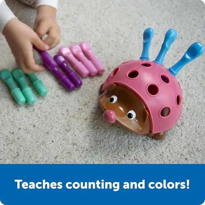 Learning Resources Spike The Fine Motor Hedgehog Pink