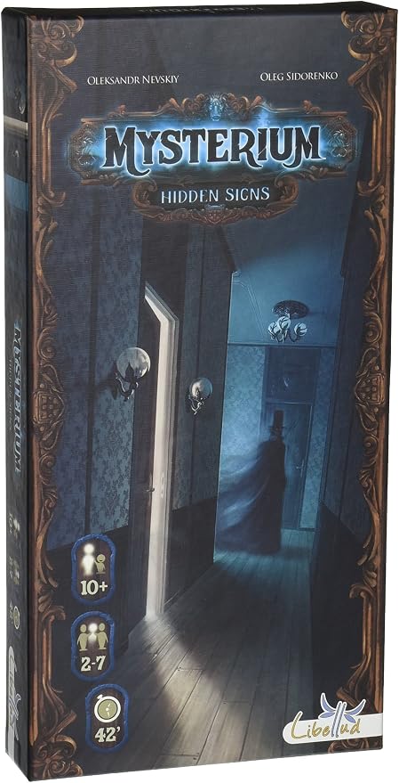 Asmodee Mysterium Hidden Signs Board Game Expansion - Uncover New Mysteries and Clues in The Award-Winning Cooperative Game for Kids & Adults, Ages 10+, 2-7 Players, 42 Minute Playtime