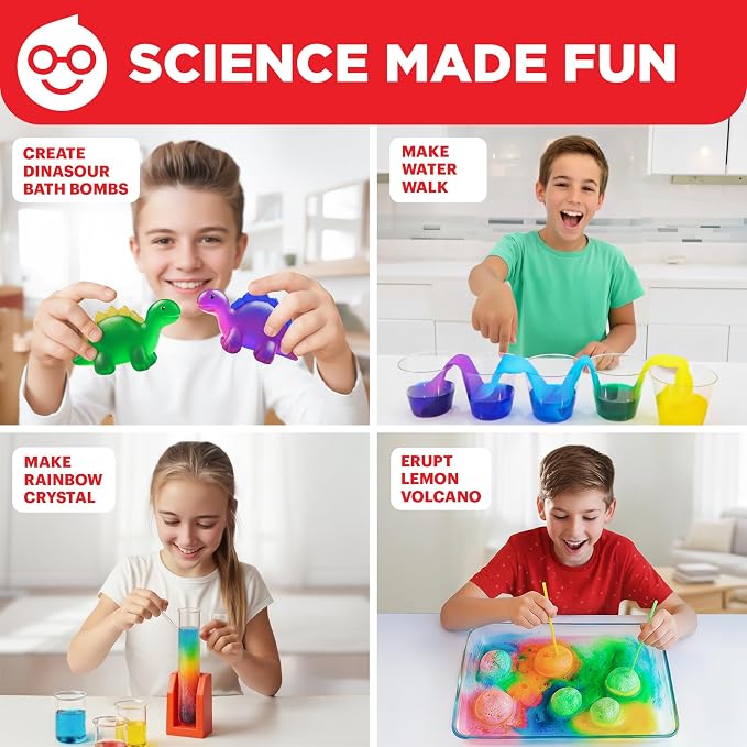 Doctor Jupiter Ultimate Science Experiments Kit for Kids Ages 8+ | Science Kits for Kids Ages 8-12, Birthday Gift Ideas for Boys & Girls 8, 9, 10, 11, 12 Year Olds, STEM Educational Toys