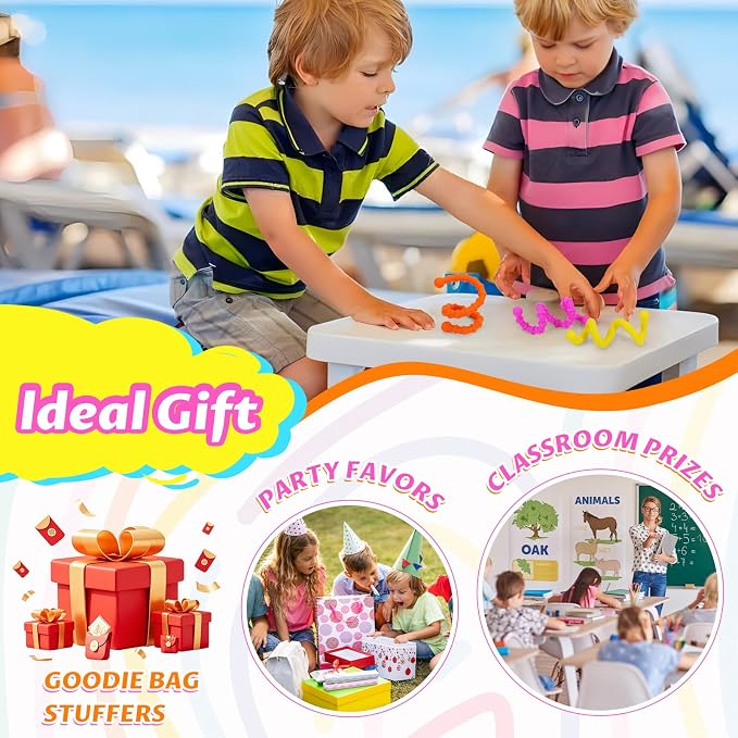 12 Pack Sensory Toys for Kids with Autism & ADHD -Christmas & Birthday Stocking Stuffers Gifts for Boys & Girls, Fidget Toys, Teacher Must Have for Classroom Calm Down Corner, Road Trip Essentials