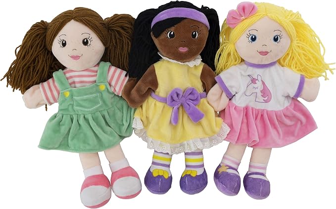 Hand Puppets for Kids (Kaylie) – 14" Soft Plush Toy