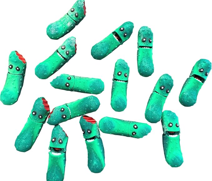 Tickle Pickle Fidget Toy - Pickle Fidget - Fidget Toy (Bitten)