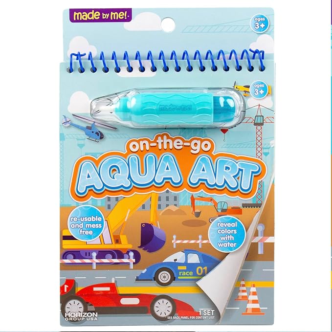 Made By Me Aqua Art- Transportation