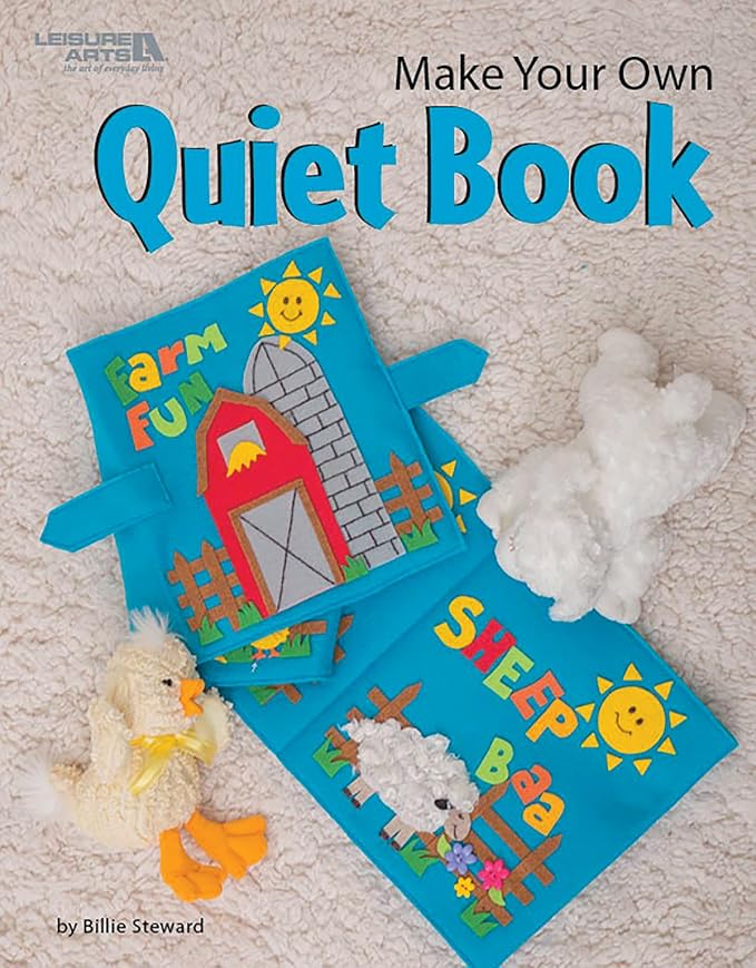 Leisure Arts LEA7188 Make Your Own Quiet Book BK