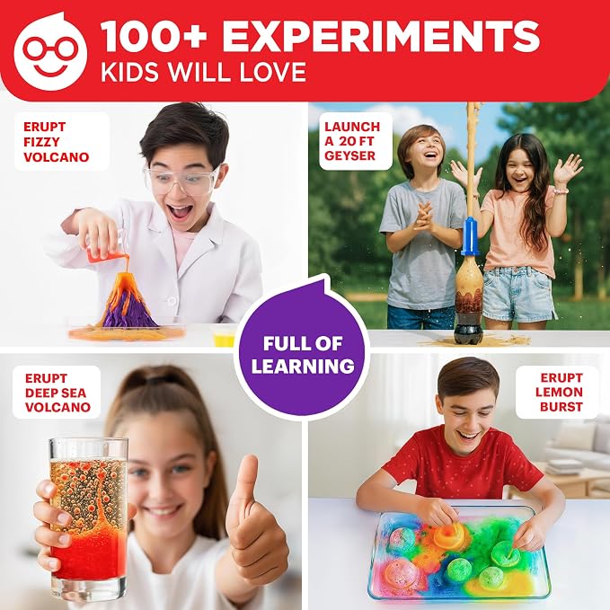 Doctor Jupiter Super Science Experiments Kit for Kids Ages 8+ | Science Kits for Kids Ages 8-12, Birthday Gift Ideas for Boys & Girls 8, 9, 10, 11, 12 Year Olds, STEM Educational Toys