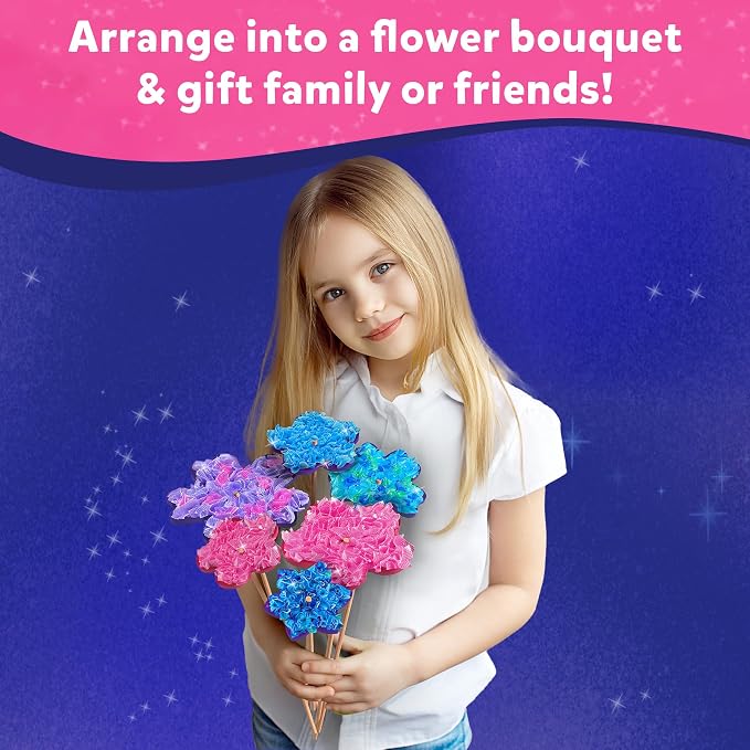 Skillmatics Poke-in Art Flower Bouquet & Snip Snip Bundle, No Mess Art for Kids, DIY Creative Activity, Gifts for Boys & Girls Ages 3, 4, 5, 6, 7, 8, 9