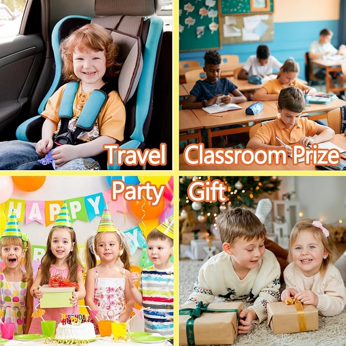 6Pack Party Supplies Decorations Packs for Classroom School, Office, Work, Travel Essentials Must Haves Item Gifts for Teens