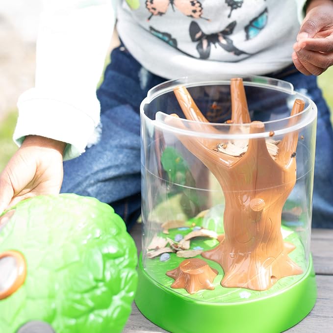 Educational Insights GeoSafari Ladybug Garden - Ladybug House with Live Ladybugs, Bug Catching Kit, Terrarium Kit for Kids & Toddlers, Bugs for Kids, At Home STEM Bug Habitat for Boys & Girls Ages 3+