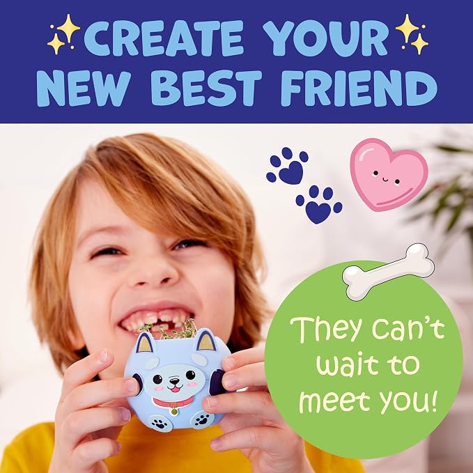 Creativity for Kids Plant-A-Pet: Puppy Toys for Girls - Mini Gifts for Girls, Arts and Crafts for Kids, DIY Activity Set & Screen Free Summer Fun (Ages 6+)