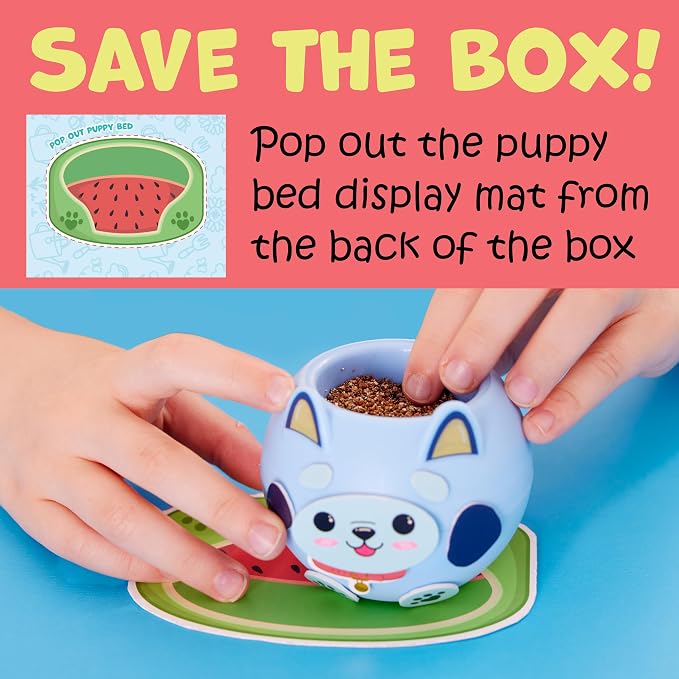 Creativity for Kids Plant-A-Pet: Puppy Toys for Girls - Mini Gifts for Girls, Arts and Crafts for Kids, DIY Activity Set & Screen Free Summer Fun (Ages 6+)