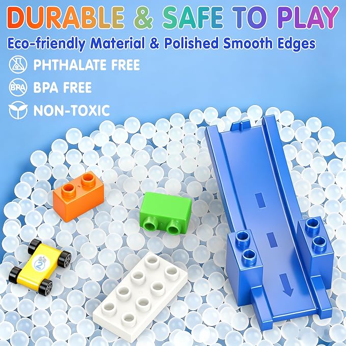 DIY Building Blocks Car Ramp Race Track Toy for Boys Ages 3+, STEM Gift | Build, Rebuild & Race! Creative Blocks with Multiple Models Inspire Open-Ended Play, Imagination and Hands-On STEM Learning