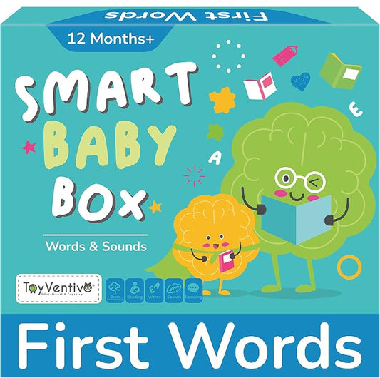Busy Book for Toddlers 1-3, Books for 1 Year Old, Toddler Busy Book with 4 Books, 2 Sets of Flash Cards, 2 Puzzles & Matching Game, Learning Toys for 1 Year Old, Montessori Preschool Activity Set