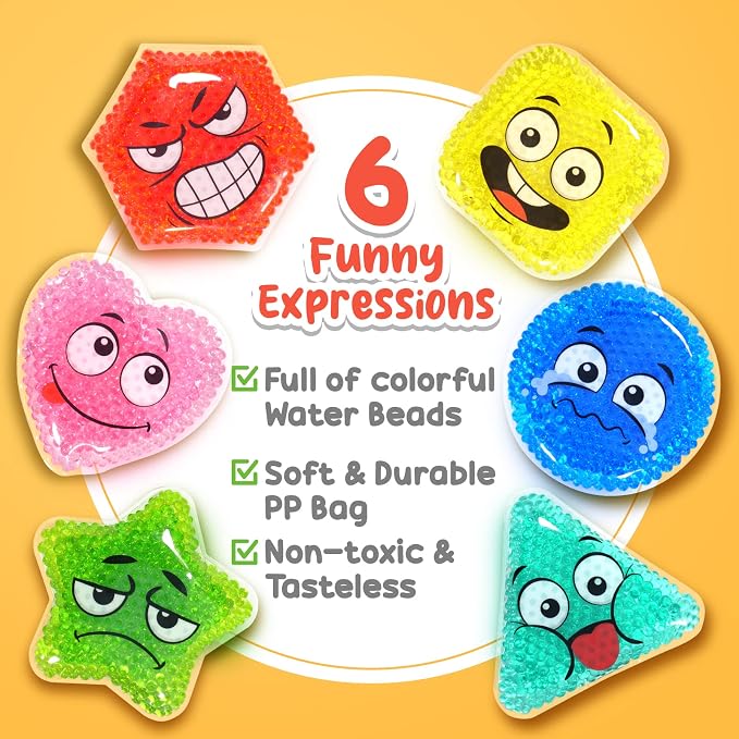 Squishy Fidget Sensory Toys for Kids, Calming Down Sensory Tools for Autism Autistic Special Needs, Sensory Bin Squeeze Toys for Classroom Prize, Travel Toys,Easter Gifts for Kids Toddlers