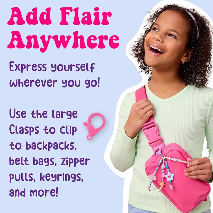 Creativity for Kids Backpack Keychains Mini Kit, Make 2 (Ages 6+)