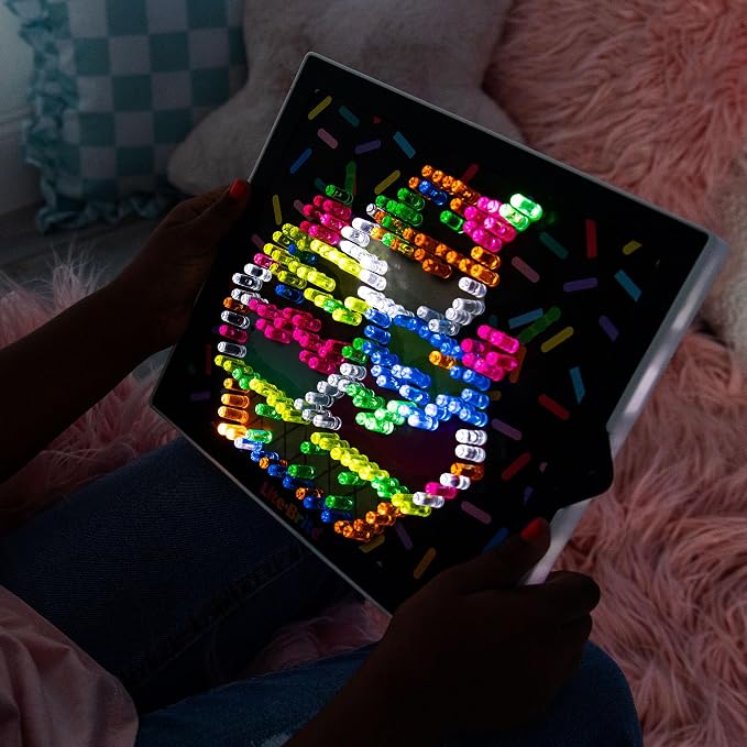 Lite Brite Classic, Favorite Retro Toy - Create Art with Light, STEM, Educational Learning, Holiday, Birthday, Gift, Boys, Kid, Toddler, Girls Age 4+