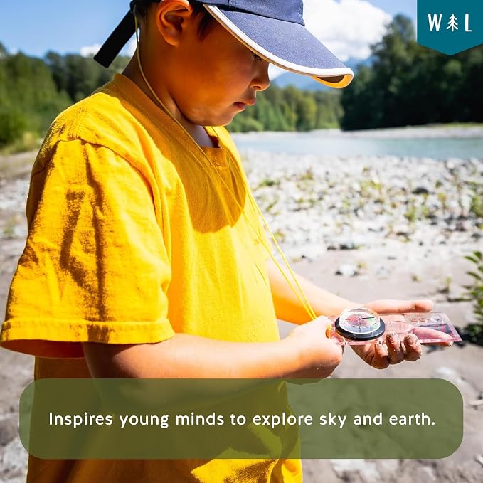 Navigation Trailblazer Kit for Kids Ages 8+ | Includes compass, map, ranger beads for hands-on wayfinding and exploration skills, a STEM gift for road trips & family play