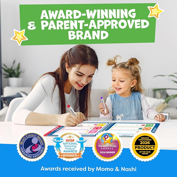 Tracing Books for Kids Ages 3-5 - Letter Tracing Activity Books for Kids Ages 3-5 - Preschool & Kindergarten Workbooks - Writing Practice & Learning Educational Toys for 3 Year Old