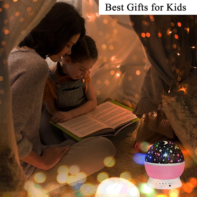 Toys for 1-10 Year Old Girls,Star Projector for Kids 2-9 Year Old Girl Gift Toy for 3-8 Year Old Girls Christmas Gift for 4-7 Year Old Boys Birthday Gift Stocking Stuffers for Kids