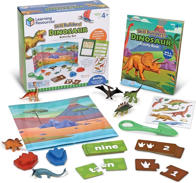 Learning Resources Skill Builders Dinosaur Activity Set