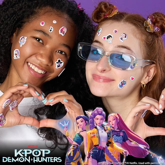 Horizon Group USA Puffy Sticker Playset for Kids, Kpop Demon Hunters