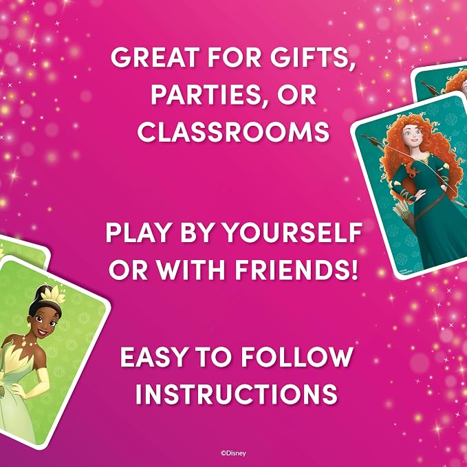 Disney Princess Giant Matching Card Game, Memory Game, Jumbo Playing Cards | Disney Toys, Giant Card Games, Family Game Night, Travel Games, Playing Cards, Screen-Free, Travel Game, Holiday Game