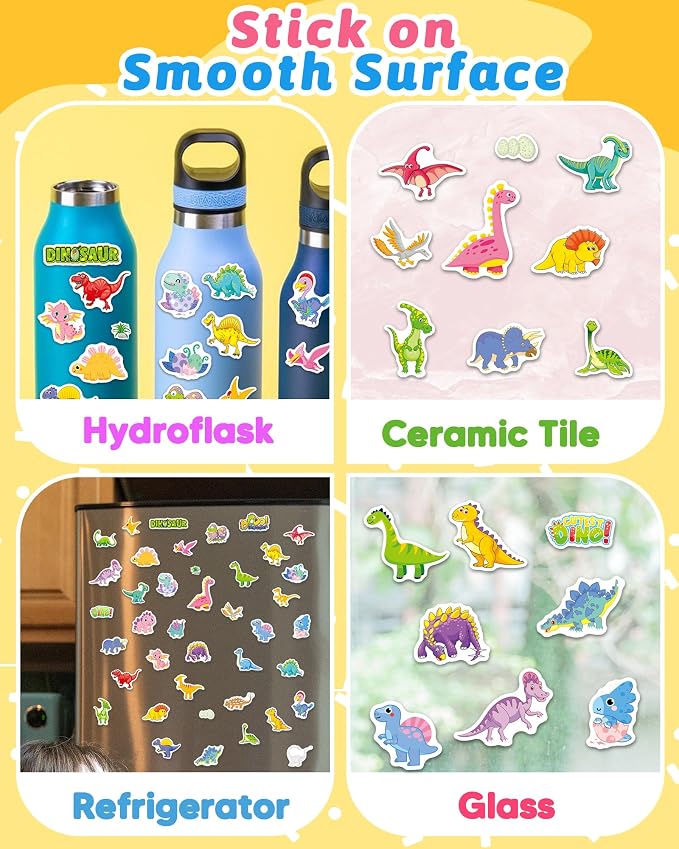 Benresive Reusable Sticker Book for Toddlers, Stickers for Kids, Travel Toy | Toddler Toys, Boys Girls Birthday Gifts, Airplane & Road Trip Essentials Kids, No Mess Waterproof Toddler Crafts Activities
