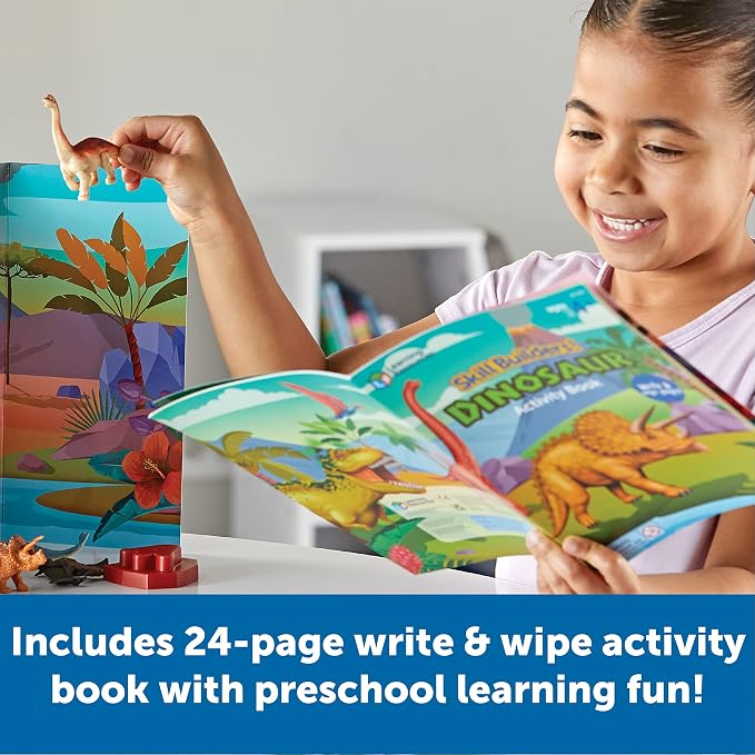 Learning Resources Skill Builders Dinosaur Activity Set