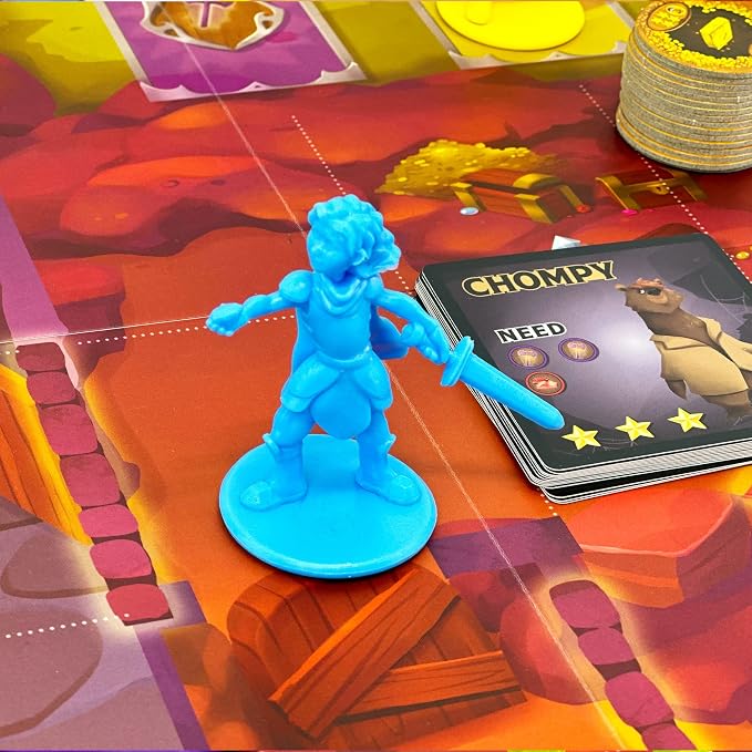 The Quest Kids - Fantasy Themed Board Game for Kids Ages 5+, Family Fantasy Tabletop Adventure for Boys and Girls