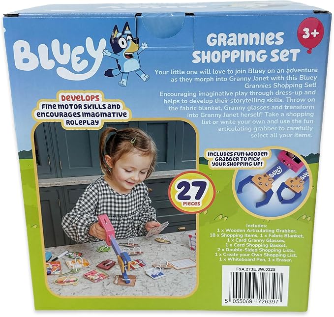8TH Wonder BLUEY Wooden Grannies Sorting Set