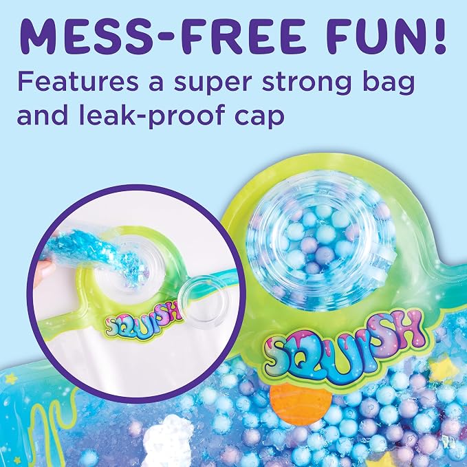 Creativity for Kids Super Squish Fidget Bag: Outer Space - DIY Craft Kits for Boys and Girls, Sensory Toys, Galaxy Slime Space Toys and Gifts for Kids (Ages 6+)