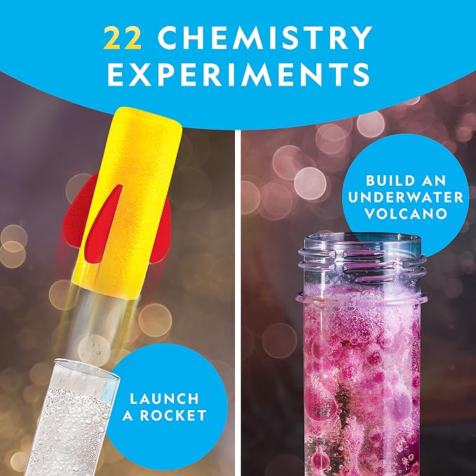 National Geographic Mega Science Lab with 75 Experiments for Kids 8-12 | Earth Science, Chemistry Set, Science Magic, Easy Experiments, STEM Projects, Science Kit for Kids, Birthday Gift