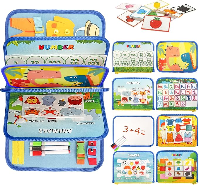 Felt Activity Book 1.0 – Portable Quiet Play Set