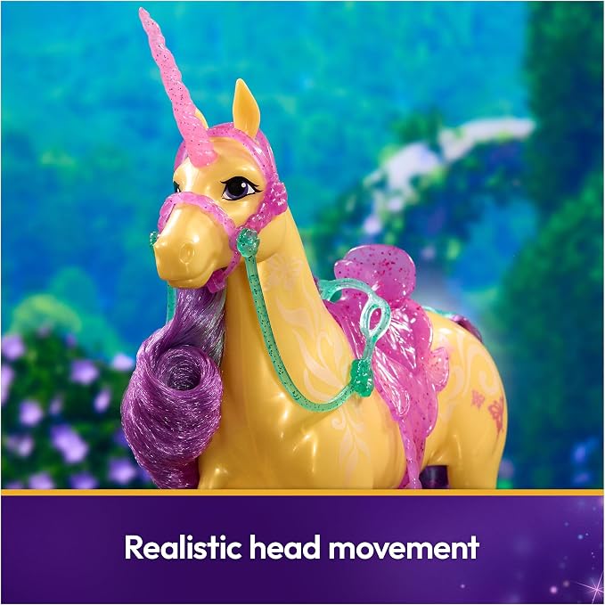 Unicorn Academy 11-inch Leaf Figure, Dolls & Unicorn Toys, Ages 4+ | Power of Friendship, Poseable Head, Brushable Mane & Tail, Recreate Show Moments, Storytelling Play, Birthday Gifts for Girls