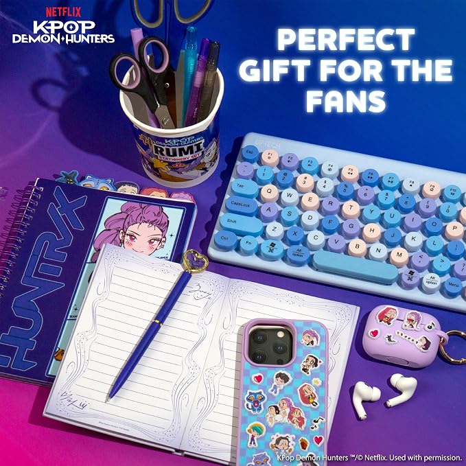 Horizon Group USA Puffy Sticker Playset for Kids, Kpop Demon Hunters