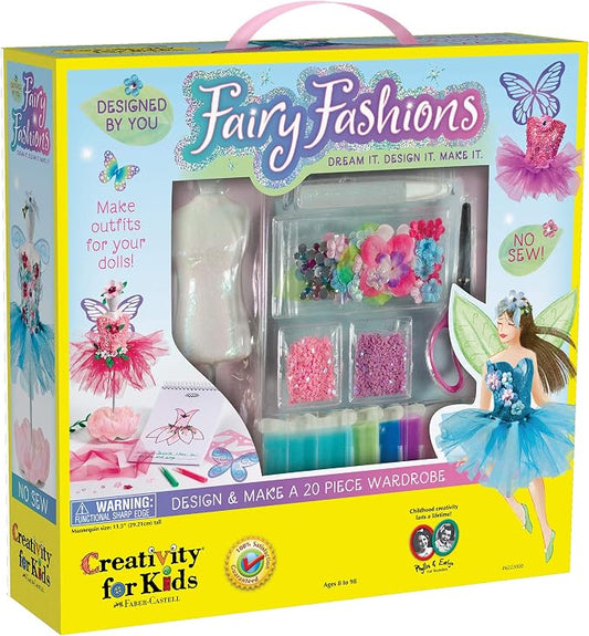 Creativity for Kids Designed by You Fairy Fashions - Create Your Own Doll Clothes (Ages 8+)