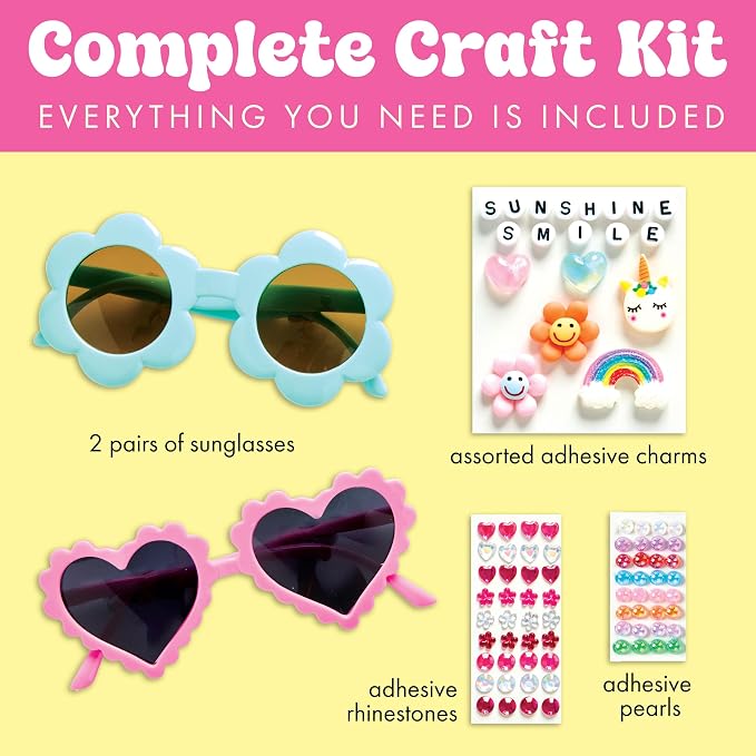 Creativity for Kids Chic Boutique Sunnies: DIY Crafts for Girls, Kids Activities & Toys for Girls, Birthday & Summer Activities (Ages 6+)