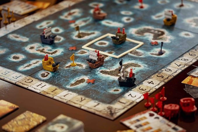 Plunder A Pirate's Life - Family Board Game for Adults and Kids | Strategy Board Game, Fun Family Game Night