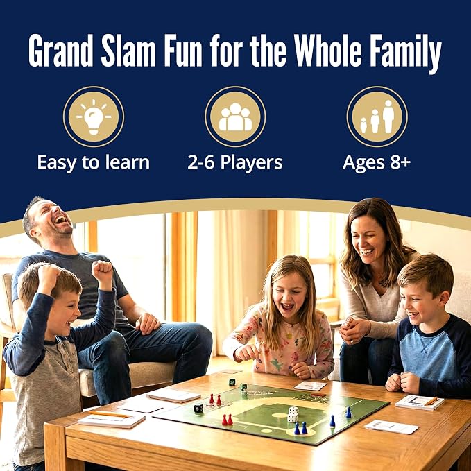Baseball Gifts for Boys 8-12, Baseball Board Games for Kids and Adults with Dice, Tokens, & Score Pad, Fun Indoor Game with Basic and Advanced Play, Family Friendly Sports Board Game for All Ages