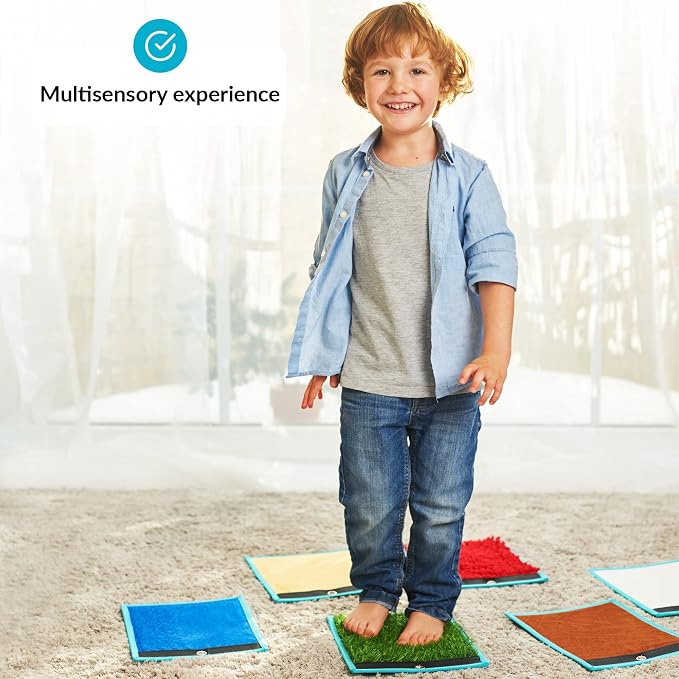 ODOXIA Sensory Mats for Autistic Children | Tiles for Kids | Wall Panel | Multi-Sensory Exploration | Toys | Room Equipment | Disorder Toys for Tactile Play