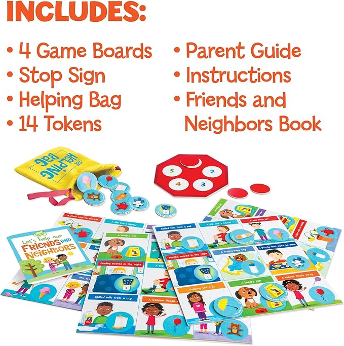 Peaceable Kingdom Friends and Neighbors: The Helping Game Emotional Development Cooperative Game for Kids