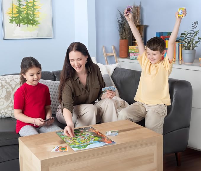 Baby Dinosaur Rescue Cooperative Board Game for Kids Ages 4+, Family Fun | Kids word together to save the baby dinos, easy to learn cooperative dinosaur adventure. Fun for family game night.