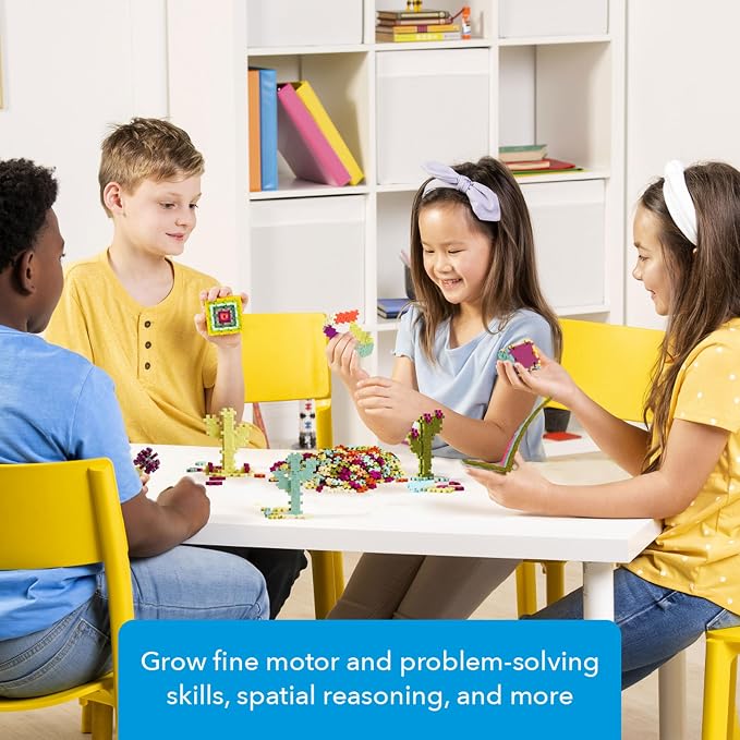 PLUS PLUS 240 Piece Botanica Mix - Mini Waffle Blocks Classroom Must Haves
