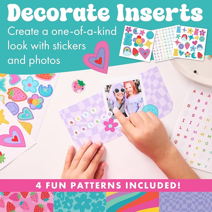 Creativity for Kids Chic Boutique Belt Bag: DIY Girls Art & Craft Kit, Girls Toys Age 6-8+, Crafts and Cute Stuff for Girls, Birthday Gifts for Girls