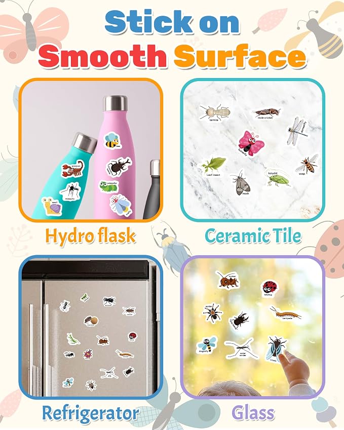 Benresive Reusable Sticker Book for Toddlers, Travel Stickers for Kids | Toddler Travel Activities Toys, Birthday Gifts for Boys & Girls, Airplane Travel & Road Trip Essentials Kids