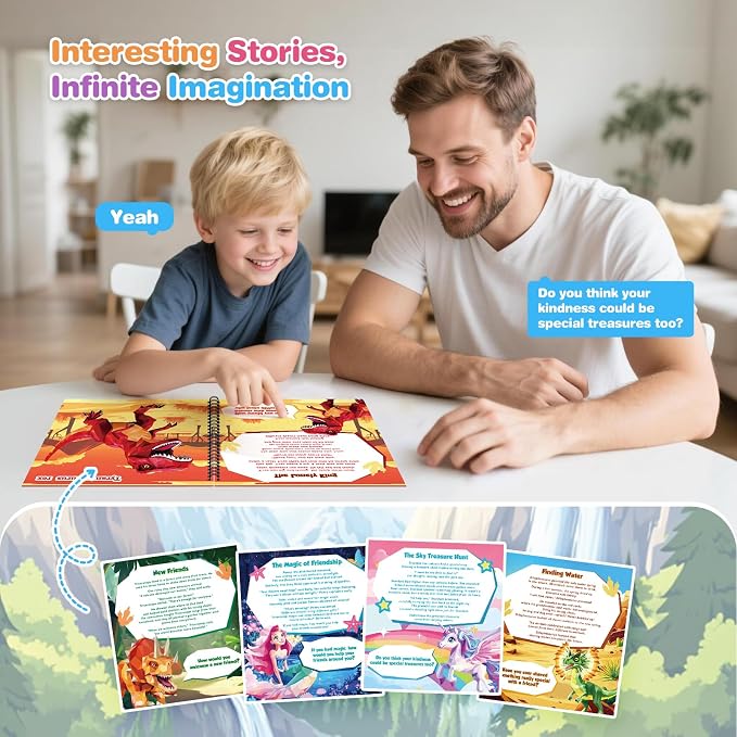 8PCS Paint by Sticker Book for Kids Ages 4-8 - Sticker by Number Activity Books with Stories for Toddlers 2-4 | Travel Airplane Car Toys, Screen-Free Puzzle Gift for Girls Ages 3-5 4-6 6-8