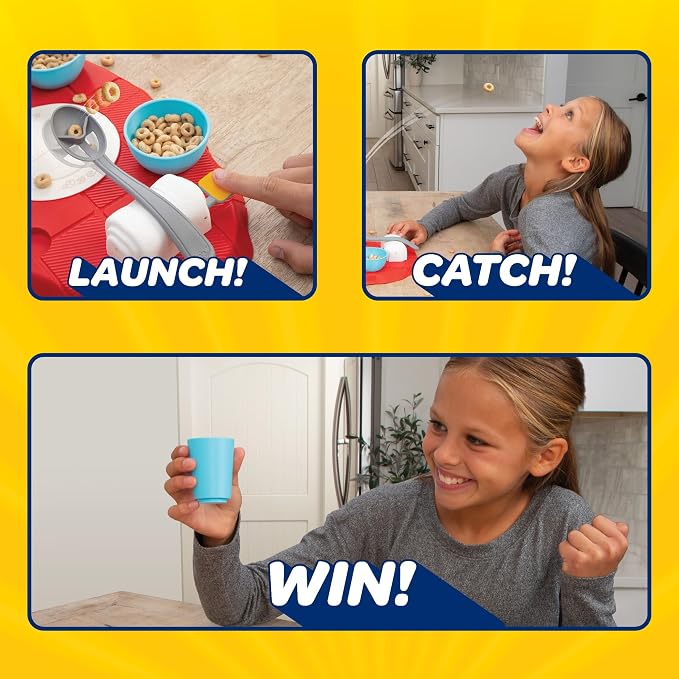 Breakfast Blitz Board Game Food Fight Game Food Game for Kids Family Games | Family Game Night, Travel Games, Food Game, Cereal NOT Inc, Family Fun